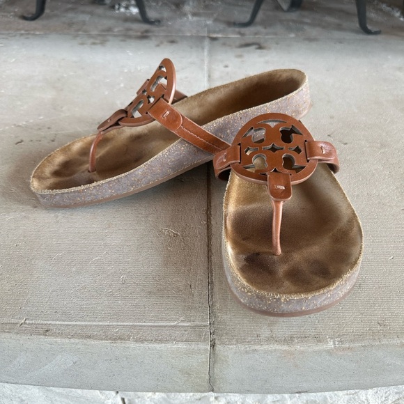 Tory Burch Brown Miller Cork - Picture 2 of 5